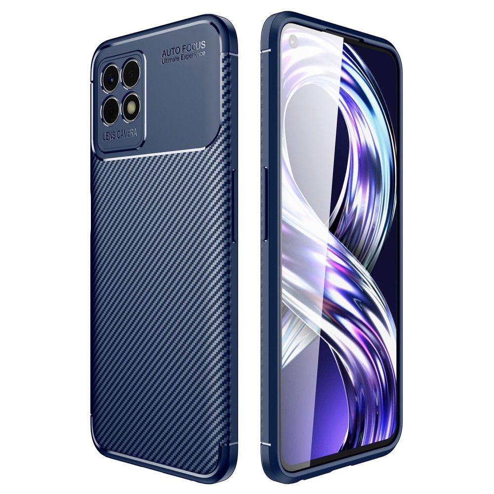 Cover Realme 8i Carbon Fiber Style