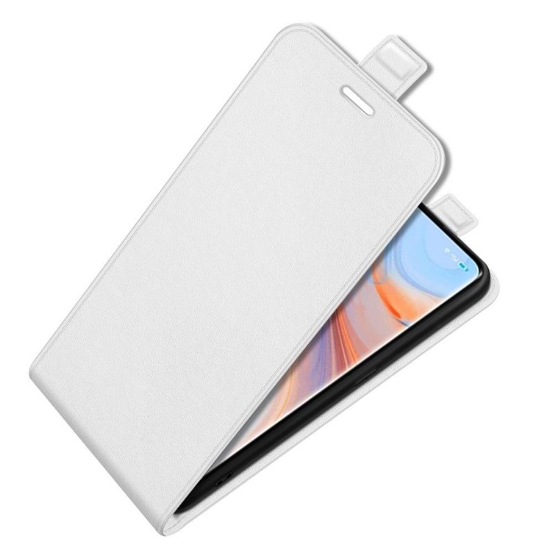 Flip Cover Oppo Find X3 Neo Læder Cover Lodret Kunstlæder