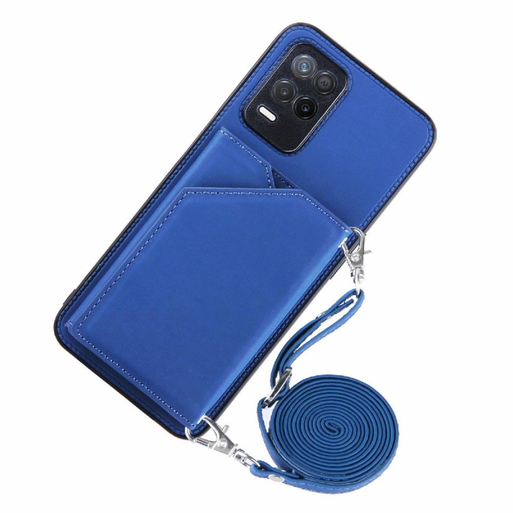 Cover Realme 8 5G Aude Multi-compartment Lanyard