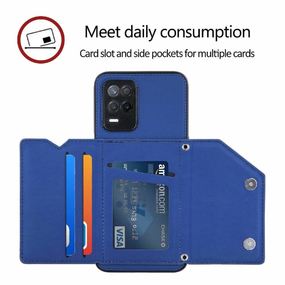 Cover Realme 8 5G Aude Multi-compartment Lanyard