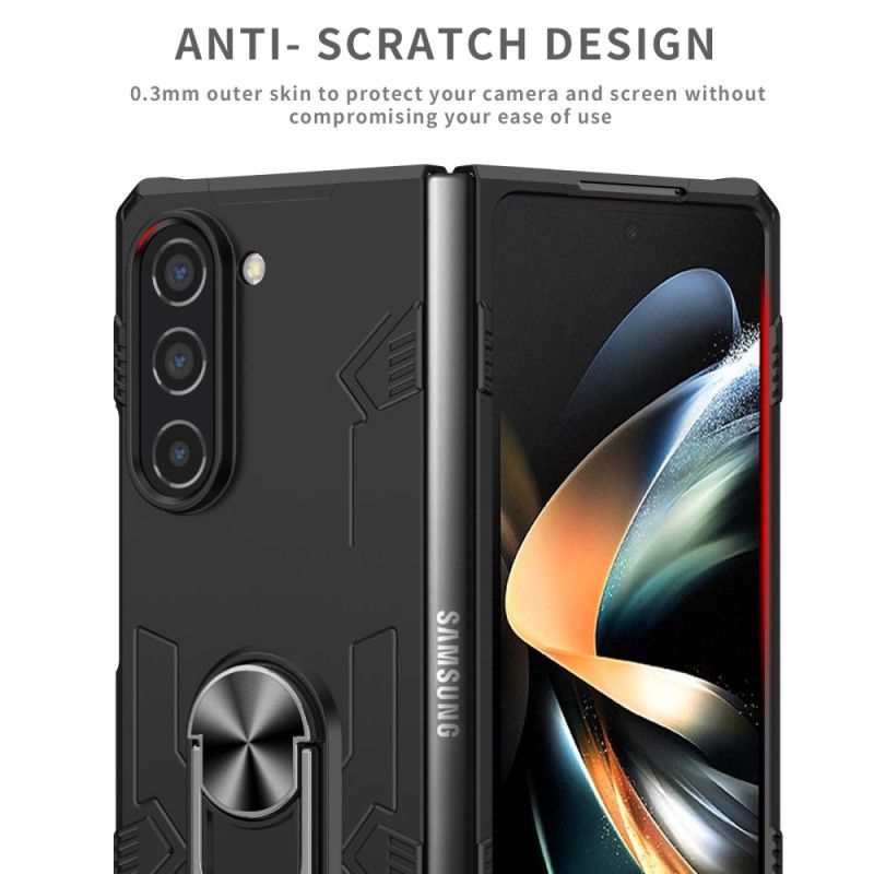 Cover Samsung Galaxy Z Fold 5 Defender Ring-støtte