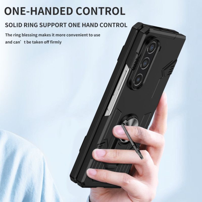 Cover Samsung Galaxy Z Fold 5 Defender Ring-støtte