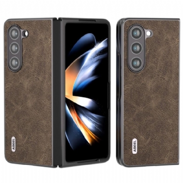 Cover Samsung Galaxy Z Fold 5 Litchi Kunstlæder Abeel