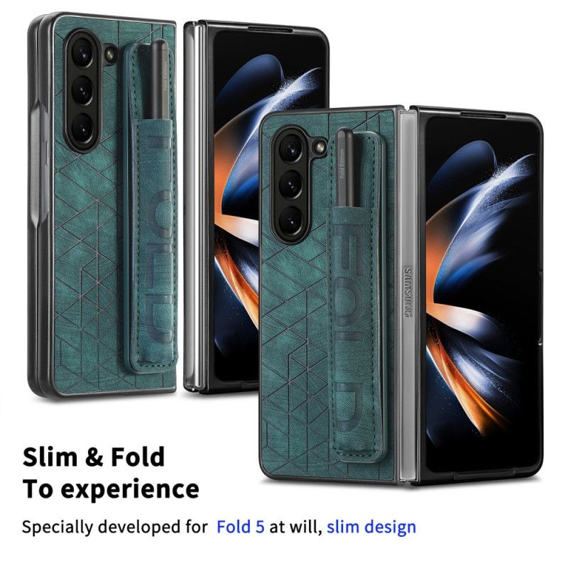 Cover Samsung Galaxy Z Fold 5 Stylusholder Med Rem