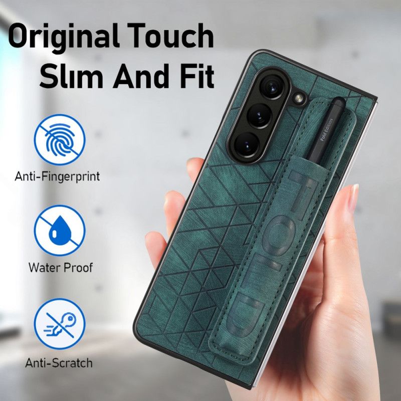 Cover Samsung Galaxy Z Fold 5 Stylusholder Med Rem