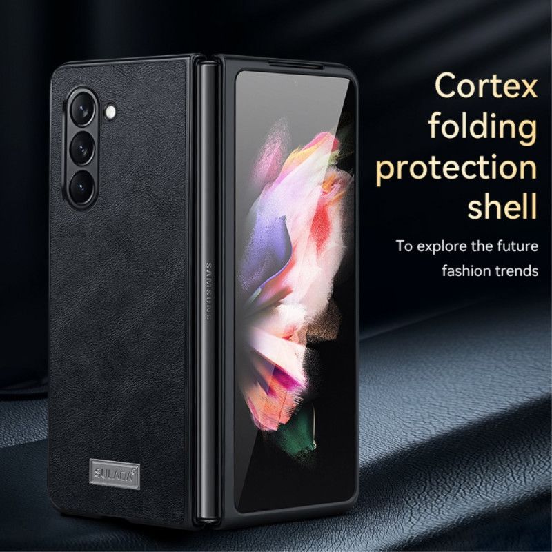 Cover Til Samsung Galaxy Z Fold 5 Elegance Læder Abeel