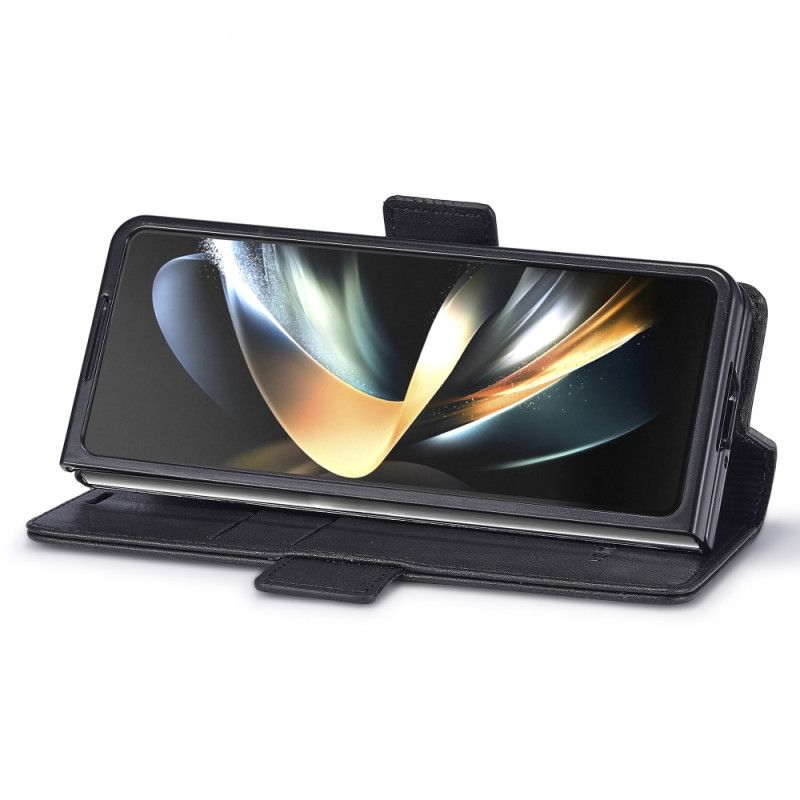 Flip Cover Samsung Galaxy Z Fold 5 Rfid Læder Style Lc.imeeke