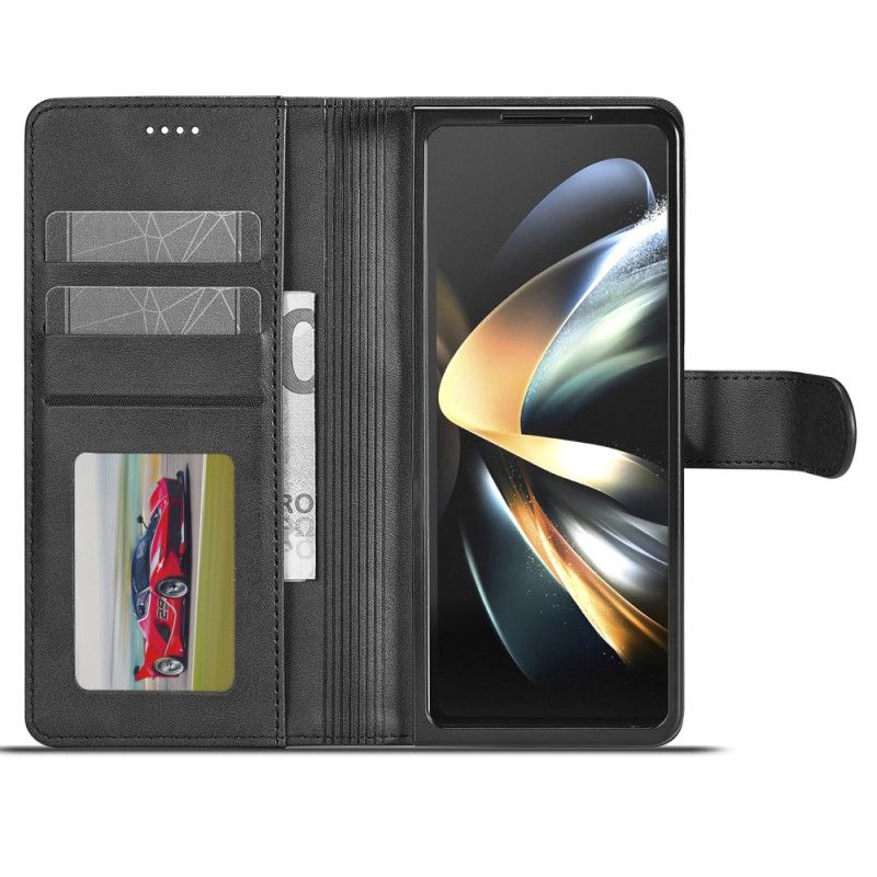 Flip Cover Til Samsung Galaxy Z Fold 5 Lc.imeeke