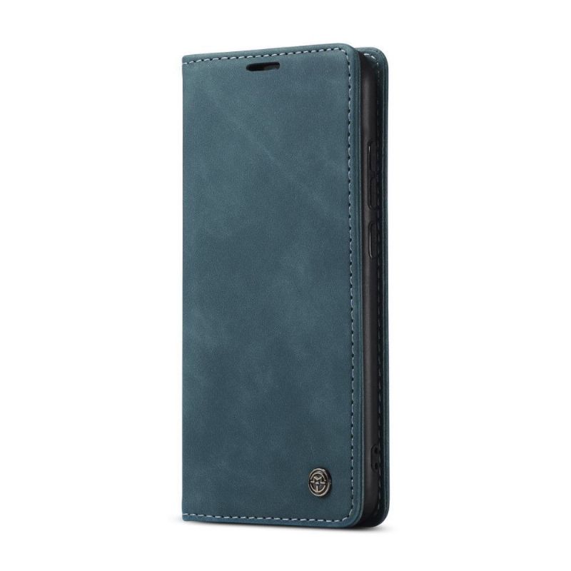 Flip Cover Xiaomi Redmi Note 8 2021 Hemming Retro Imiteret Læder Golias