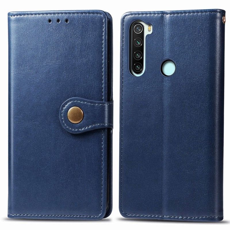 Flip Cover Xiaomi Redmi Note 8 2021 Indila Imiteret Læder Kortholder