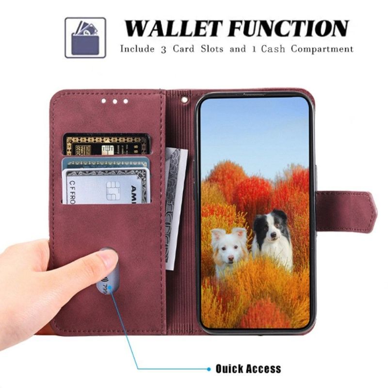 Flip Cover Xiaomi Redmi Note 8 2021 Retro Følelse 004