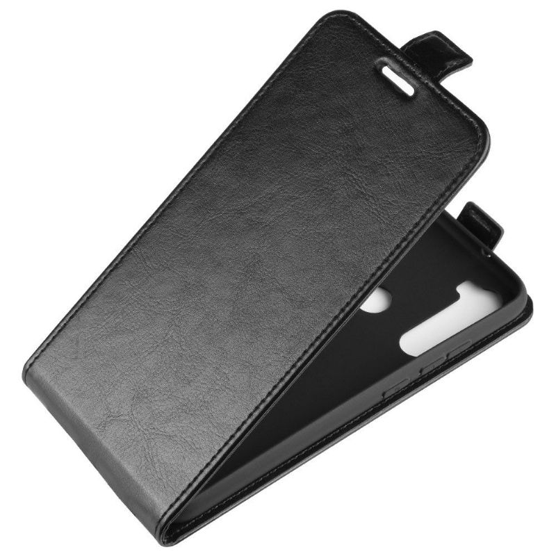 Læder Cover Xiaomi Redmi Note 8 2021 Original Flip Cover Lodret Imiteret Læder