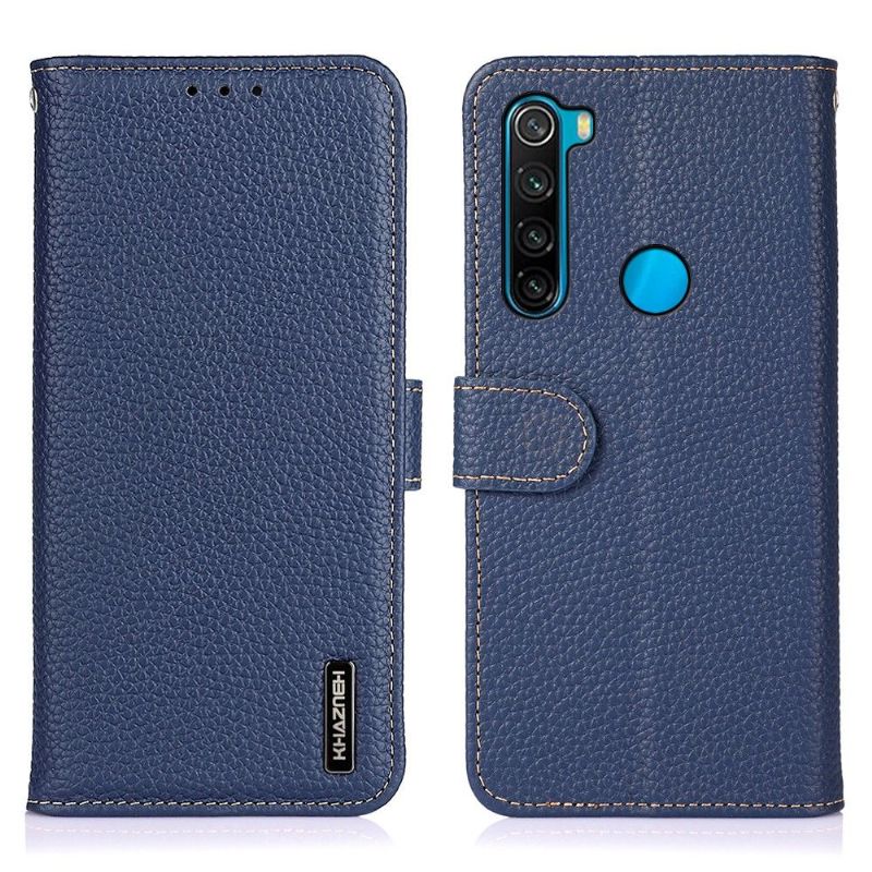 Læder Cover Xiaomi Redmi Note 8 2021 Original Khazneh Kornet Læder