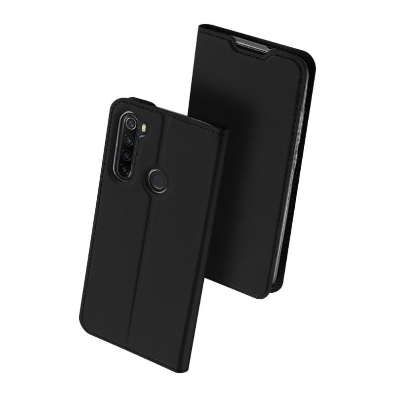 Læder Cover Xiaomi Redmi Note 8 2021 Original Satin Belægning