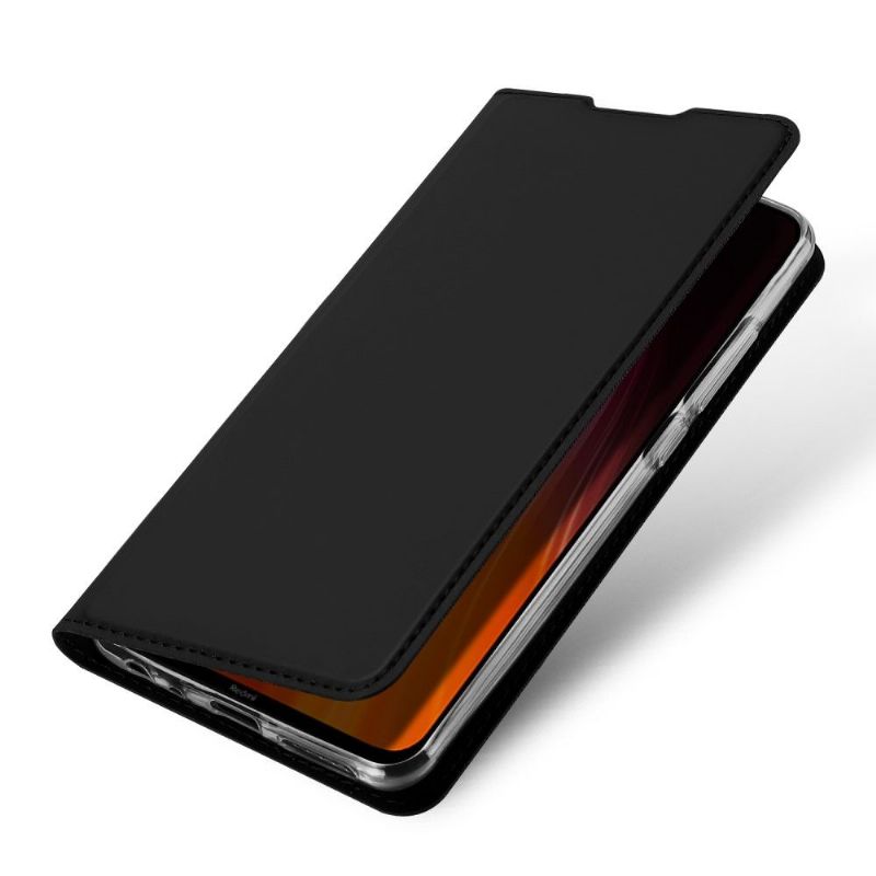 Læder Cover Xiaomi Redmi Note 8 2021 Original Satin Belægning