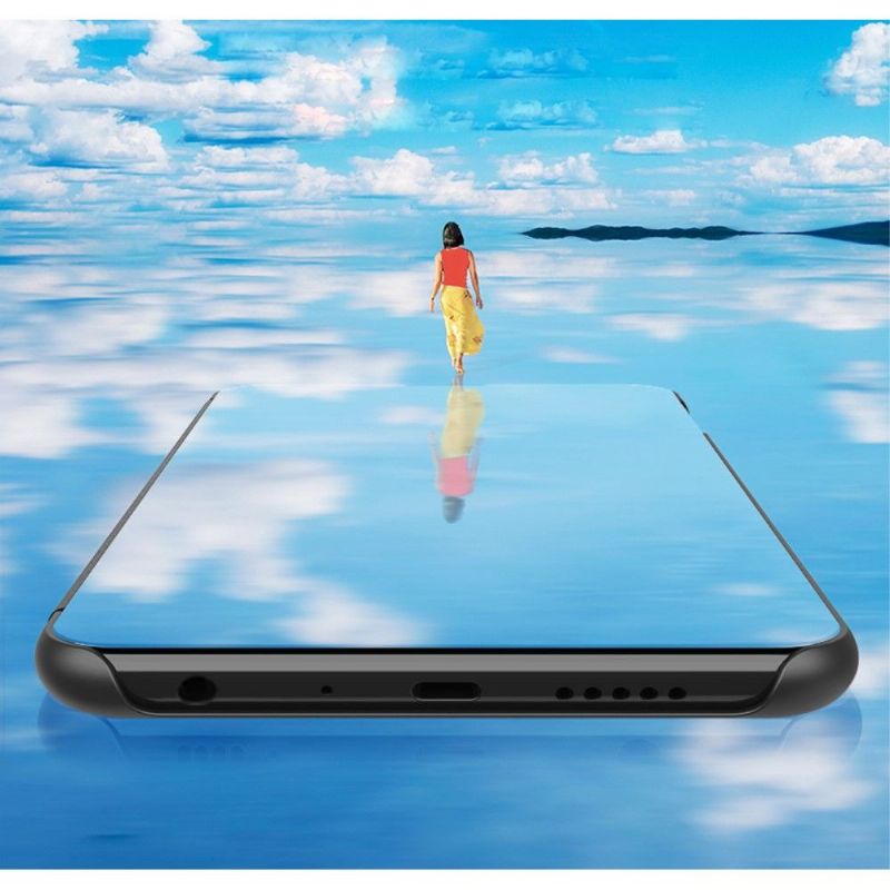 Mobilcover Xiaomi Redmi Note 8 2021 Original Flip Cover Spejleffekt