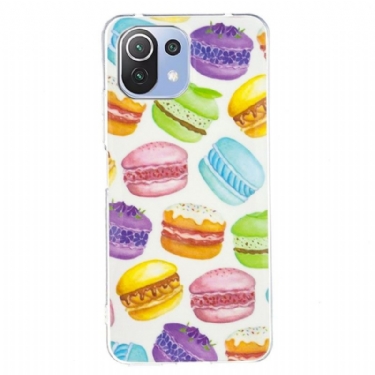 Cover Xiaomi Mi 11 Lite 5G NE / Mi 11 Lite / Mi 11 Lite 5G Fluorescerende Macarons