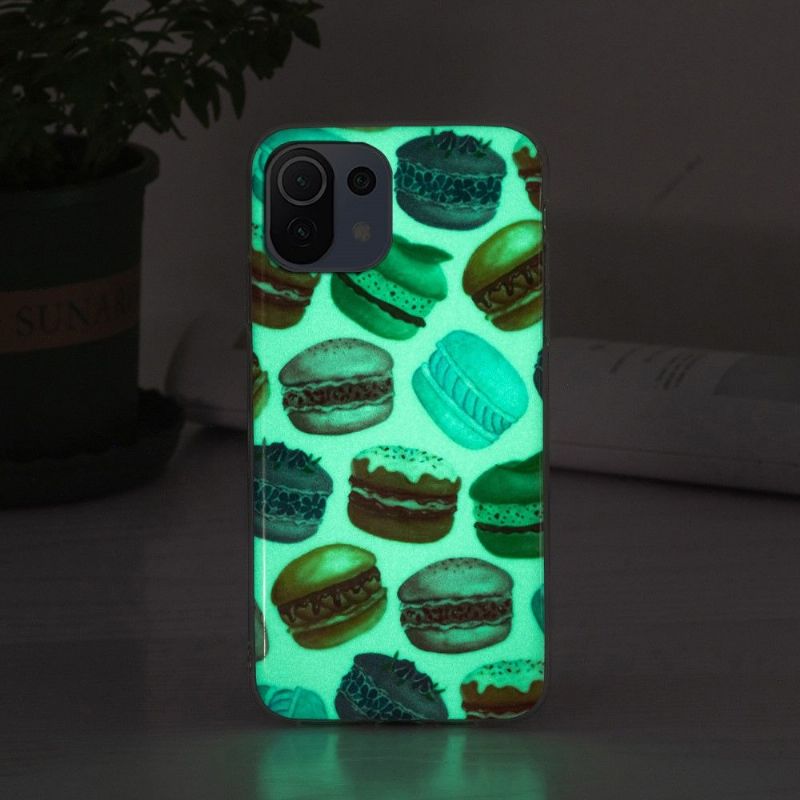 Cover Xiaomi Mi 11 Lite 5G NE / Mi 11 Lite / Mi 11 Lite 5G Fluorescerende Macarons