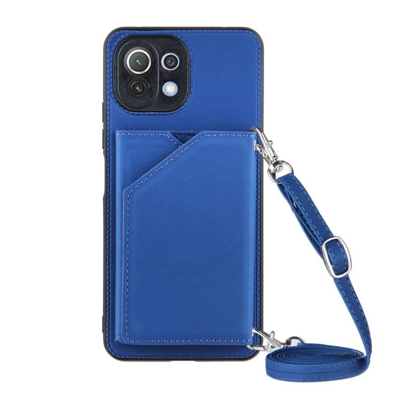 Cover Xiaomi Mi 11 Lite 5G NE / Mi 11 Lite / Mi 11 Lite 5G Hemming Aude Multi-compartment Lanyard