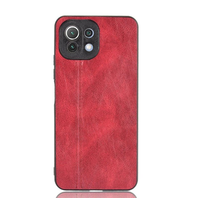 Cover Xiaomi Mi 11 Lite 5G NE / Mi 11 Lite / Mi 11 Lite 5G Hemming Lædereffekt