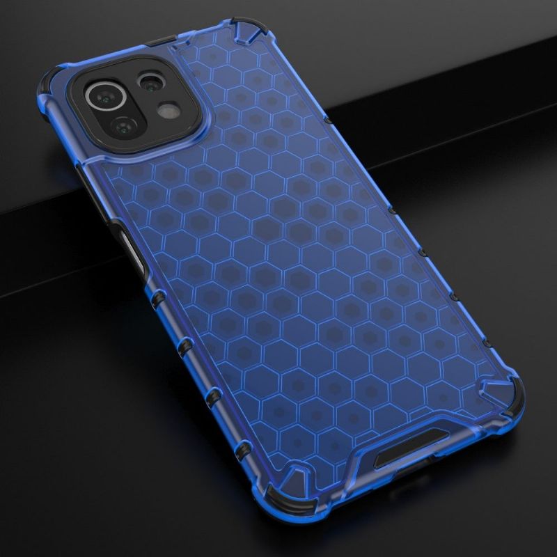 Cover Xiaomi Mi 11 Lite 5G NE / Mi 11 Lite / Mi 11 Lite 5G Med Snor Honeycomb Design