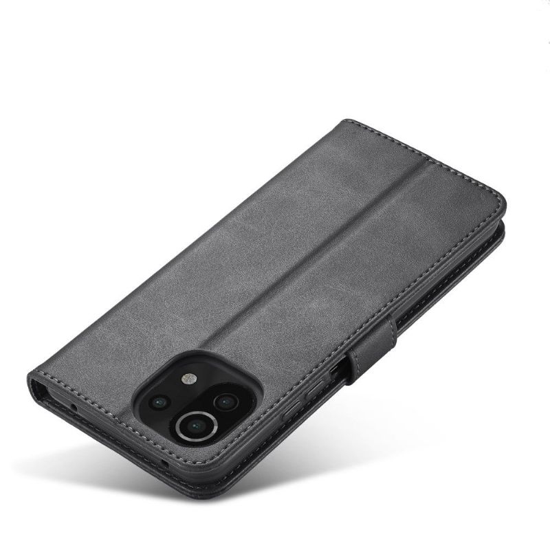 Etui Xiaomi Mi 11 Lite 5G NE / Mi 11 Lite / Mi 11 Lite 5G Flip Cover Lædereffekt Lc.imeeke