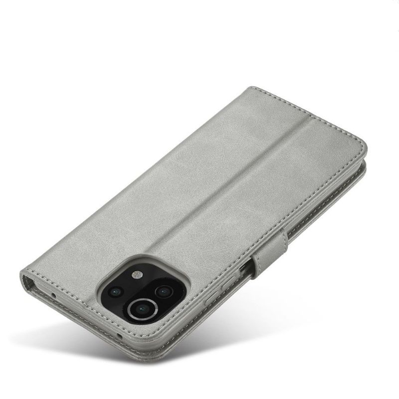 Etui Xiaomi Mi 11 Lite 5G NE / Mi 11 Lite / Mi 11 Lite 5G Flip Cover Lædereffekt Lc.imeeke