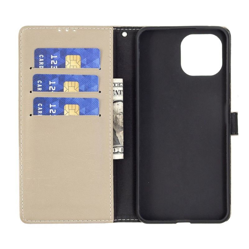 Etui Xiaomi Mi 11 Lite 5G NE / Mi 11 Lite / Mi 11 Lite 5G Flip Cover Retro Kunstlæder