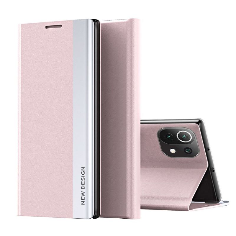 Etui Xiaomi Mi 11 Lite 5G NE / Mi 11 Lite / Mi 11 Lite 5G Hemming Business Læder Effekt Magnet