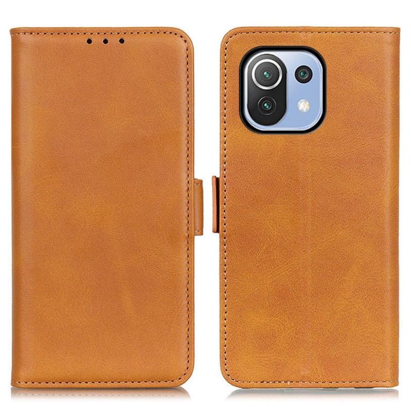 Etui Xiaomi Mi 11 Lite 5G NE / Mi 11 Lite / Mi 11 Lite 5G Punge Etui Mat Lædercover