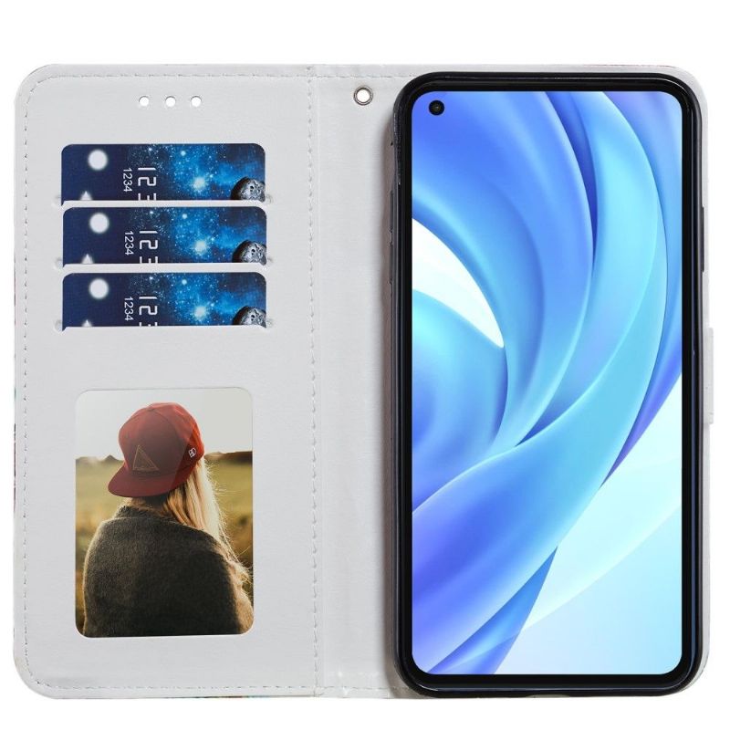 Flip Cover Xiaomi Mi 11 Lite 5G NE / Mi 11 Lite / Mi 11 Lite 5G Designtrekanter