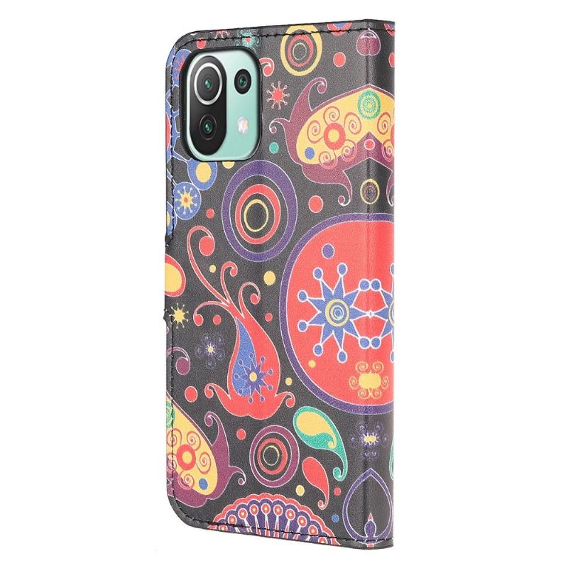 Flip Cover Xiaomi Mi 11 Lite 5G NE / Mi 11 Lite / Mi 11 Lite 5G Hemming Paisley Blomst