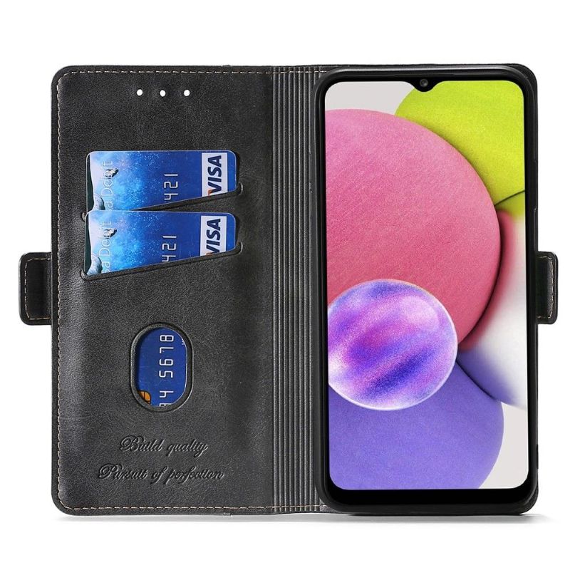 Flip Cover Xiaomi Mi 11 Lite 5G NE / Mi 11 Lite / Mi 11 Lite 5G Keyunfei Imiteret Læder Bicolor