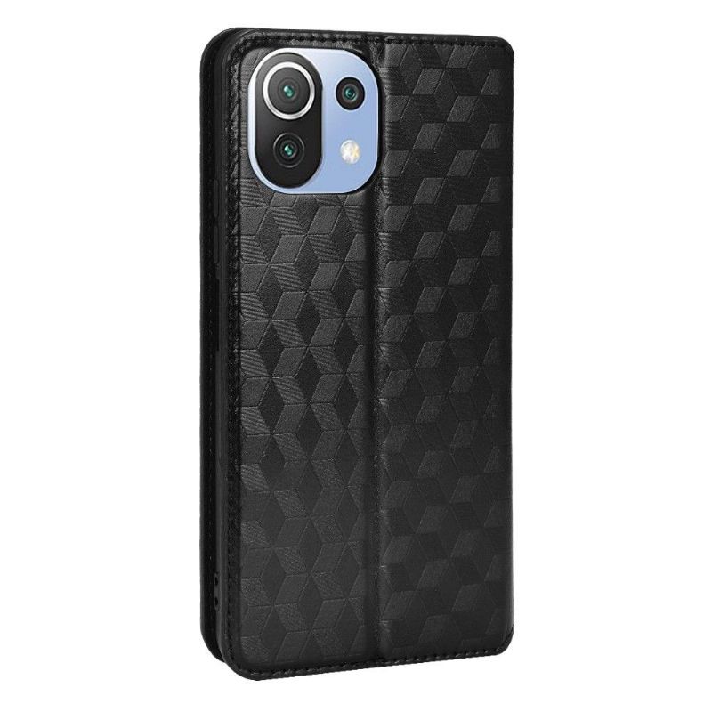 Flip Cover Xiaomi Mi 11 Lite 5G NE / Mi 11 Lite / Mi 11 Lite 5G Læder Cover Designgeometri