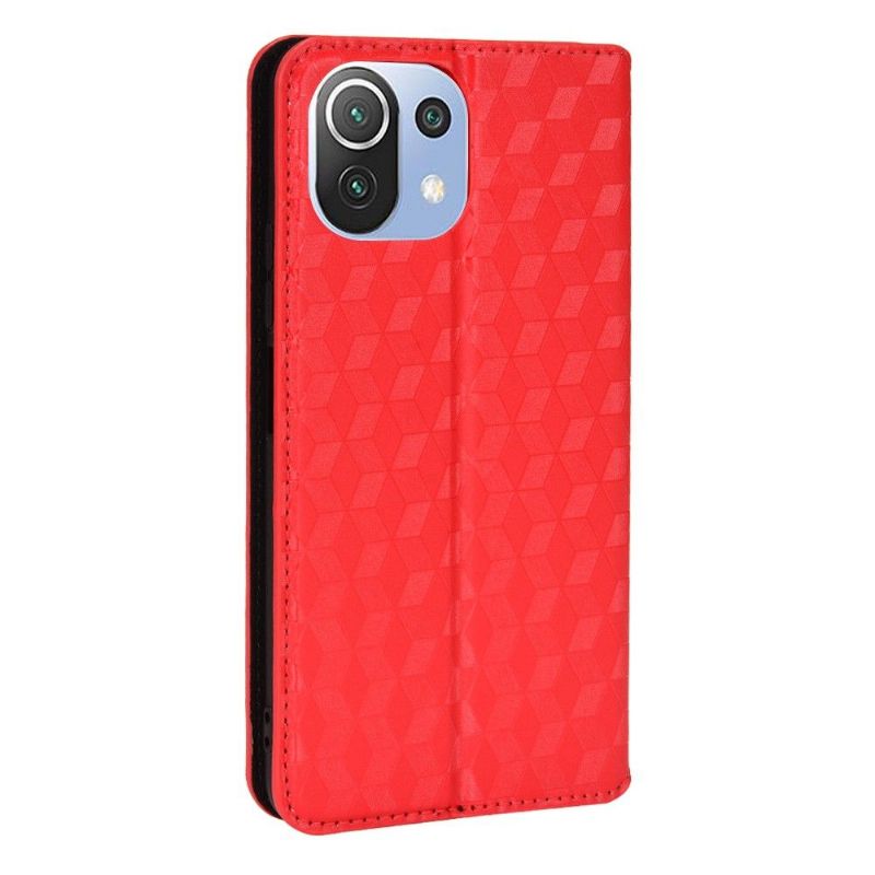 Flip Cover Xiaomi Mi 11 Lite 5G NE / Mi 11 Lite / Mi 11 Lite 5G Læder Cover Designgeometri