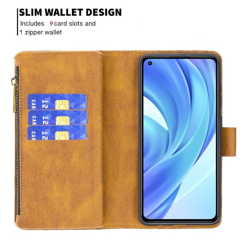 Flip Cover Xiaomi Mi 11 Lite 5G NE / Mi 11 Lite / Mi 11 Lite 5G Punge Etui Flyvende Sommerfugl