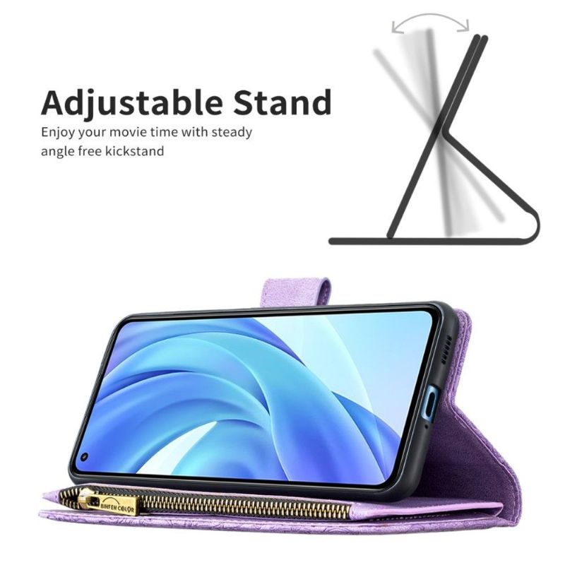 Flip Cover Xiaomi Mi 11 Lite 5G NE / Mi 11 Lite / Mi 11 Lite 5G Punge Etui Flyvende Sommerfugl