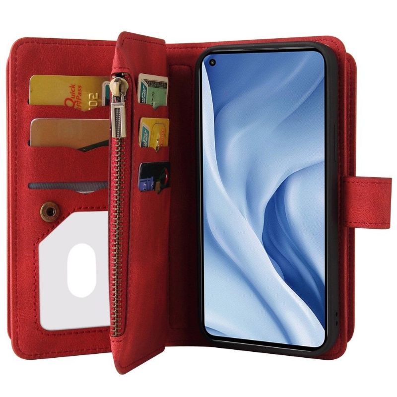 Flip Cover Xiaomi Mi 11 Lite 5G NE / Mi 11 Lite / Mi 11 Lite 5G Punge Etui Med Snor