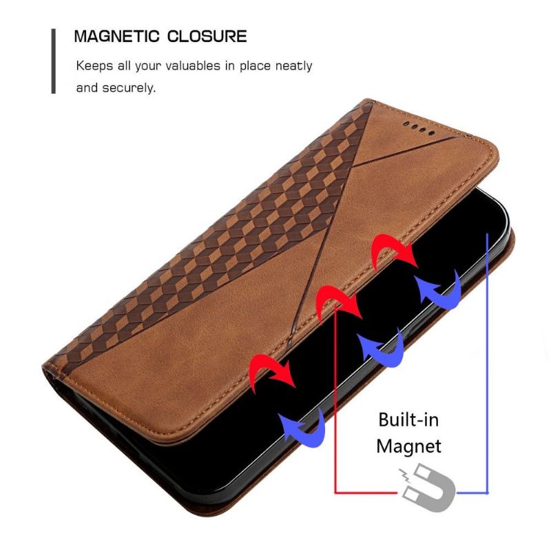 Flip Cover Xiaomi Mi 11 Lite 5G NE / Mi 11 Lite / Mi 11 Lite 5G Terninggeometri