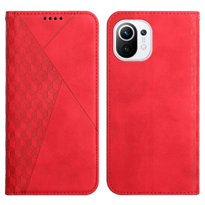 Flip Cover Xiaomi Mi 11 Lite 5G NE / Mi 11 Lite / Mi 11 Lite 5G Terninggeometri