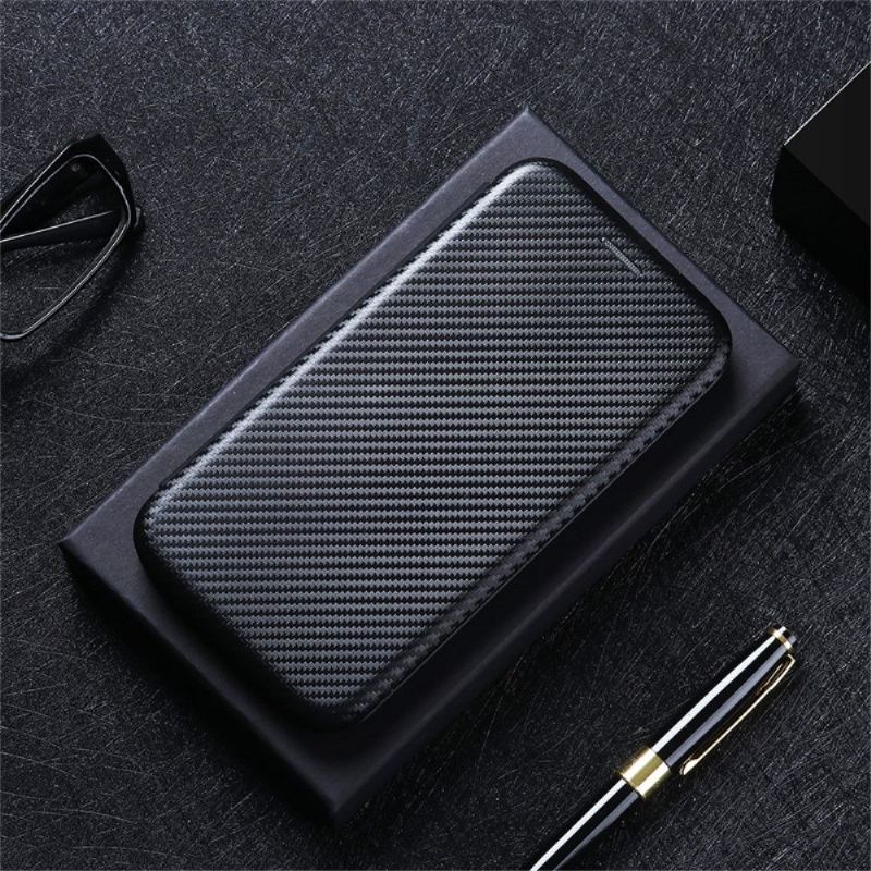 Læder Cover Xiaomi Mi 11 Lite 5G NE / Mi 11 Lite / Mi 11 Lite 5G Original Carbon Fiber Læder