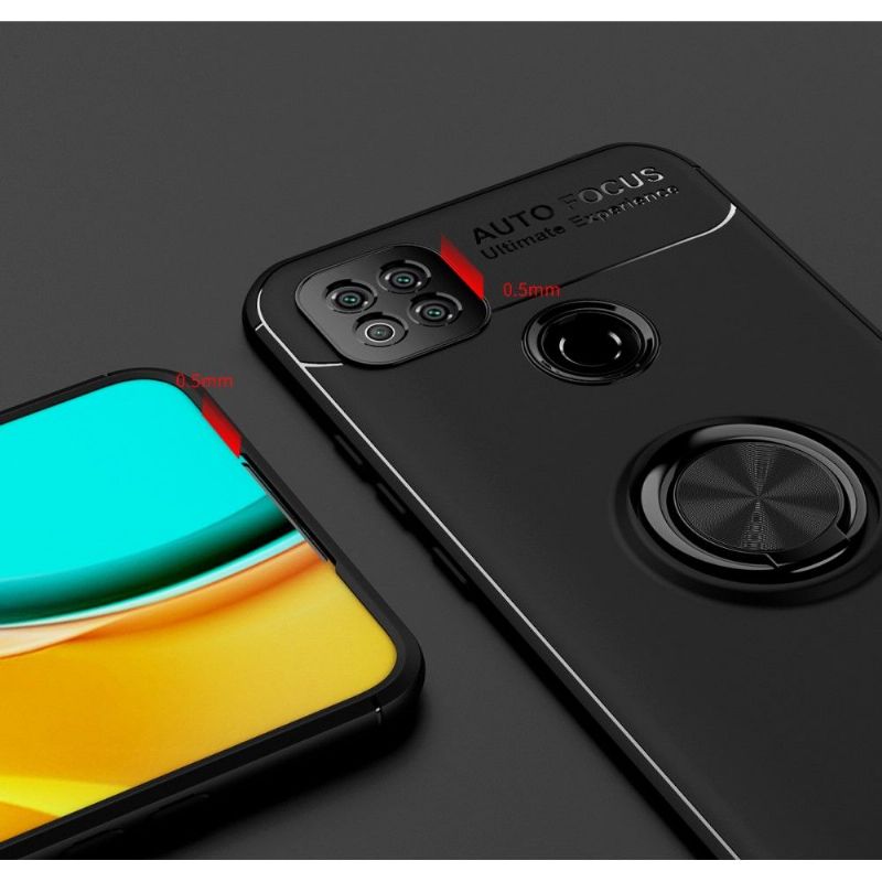 Mobilcover Xiaomi Redmi 9C Silikone Med Roterende Holder