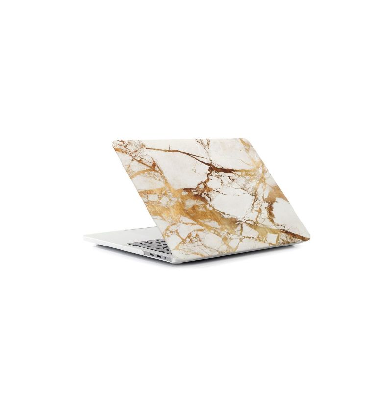 Macbook Air 13 Tommer 2018 - Marble Hard Shell - Guld