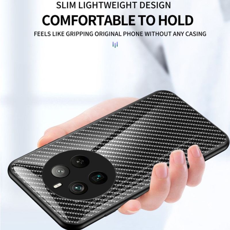 Cover Realme 12 Pro / 12 Pro Plus Kulfiber Hærdet Glas