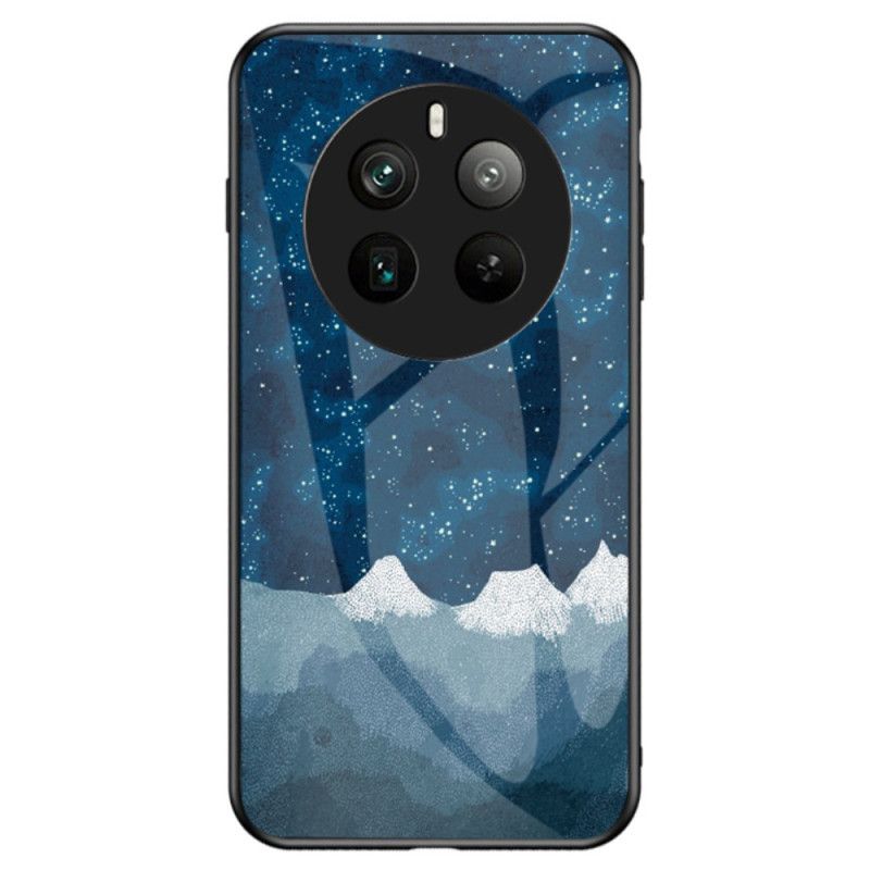 Cover Realme 12 Pro / 12 Pro Plus Stjernehimmel Hærdet Glas