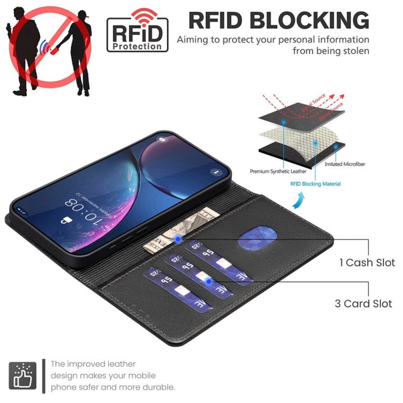 Flip Cover Realme 12 Pro / 12 Pro Plus Binfen Farve