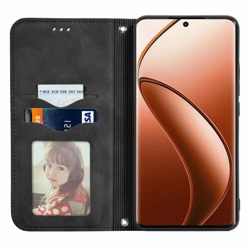 Flip Cover Realme 12 Pro / 12 Pro Plus Ruskindseffekt