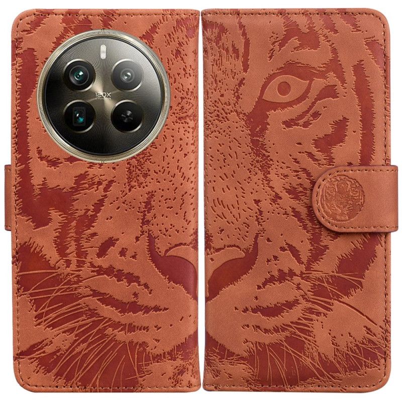 Flip Cover Realme 12 Pro / 12 Pro Plus Tiger Fodspor