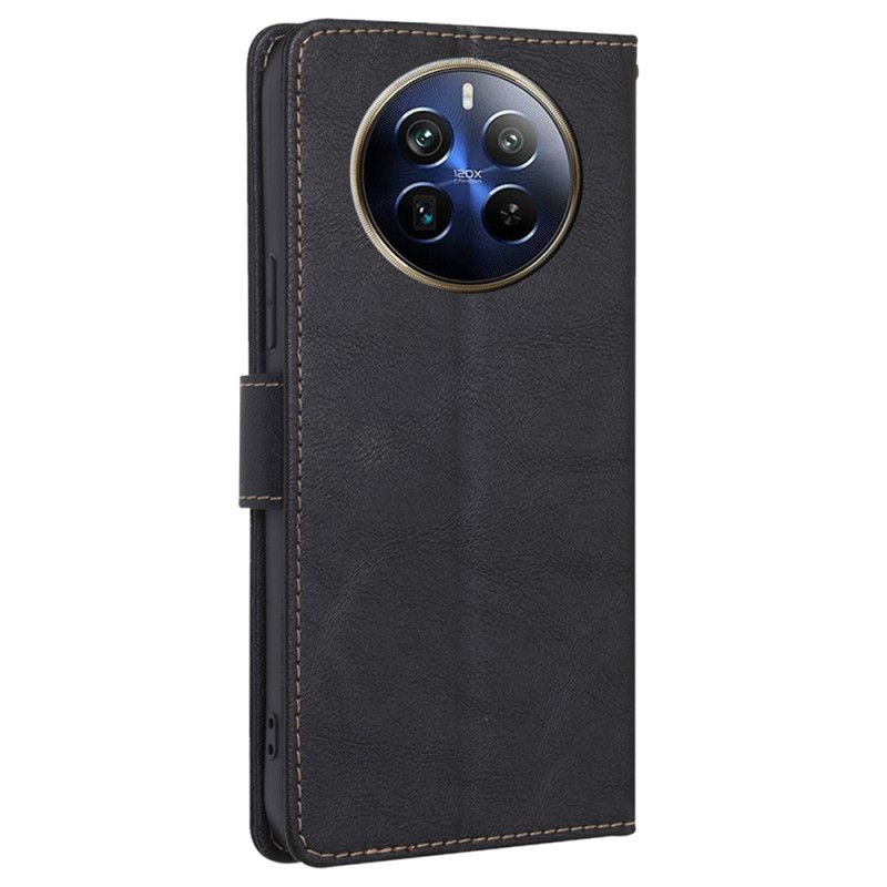 Flip Cover Realme 12 Pro / 12 Pro Plus Vintage Effect Rfid-blokering