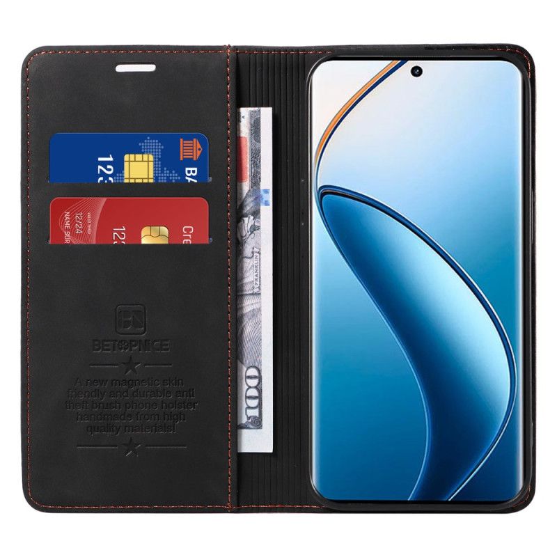 Flip Cover Til Realme 12 Pro / 12 Pro Plus Betopnice Rfid Blocking Wallet